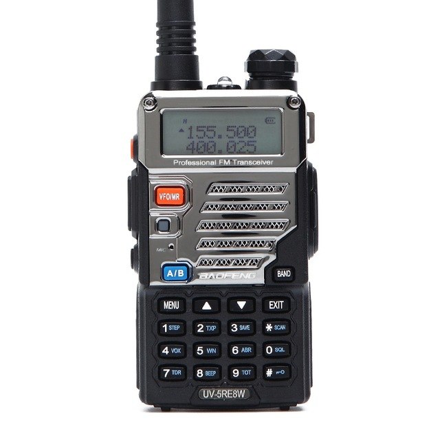 BaoFeng UV-5RE 8W Powerful Walkie Talkie 10km Dual Band UV5RE 2 way Radio VOX Flashlight Long Range Portable Hunting Ham Radio