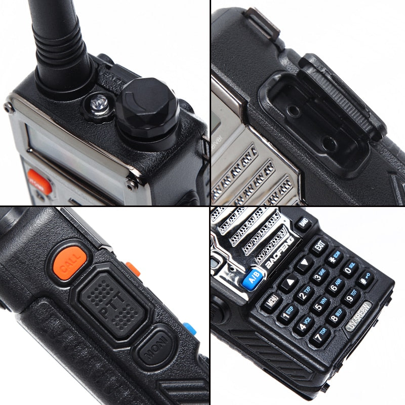 BaoFeng UV-5RE 8W Powerful Walkie Talkie 10km Dual Band UV5RE 2 way Radio VOX Flashlight Long Range Portable Hunting Ham Radio