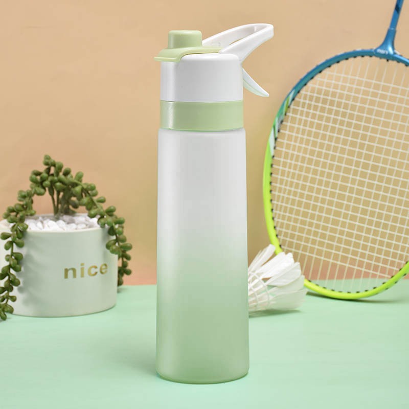 700ml frosted spray water cup outdoor sports kettle cooling water replenishment convenient advertising cup